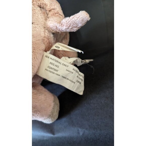 IKEA Pig plush stuffed animal toy 14" pink gray spots sewn eyes - Picture 9 of 9
